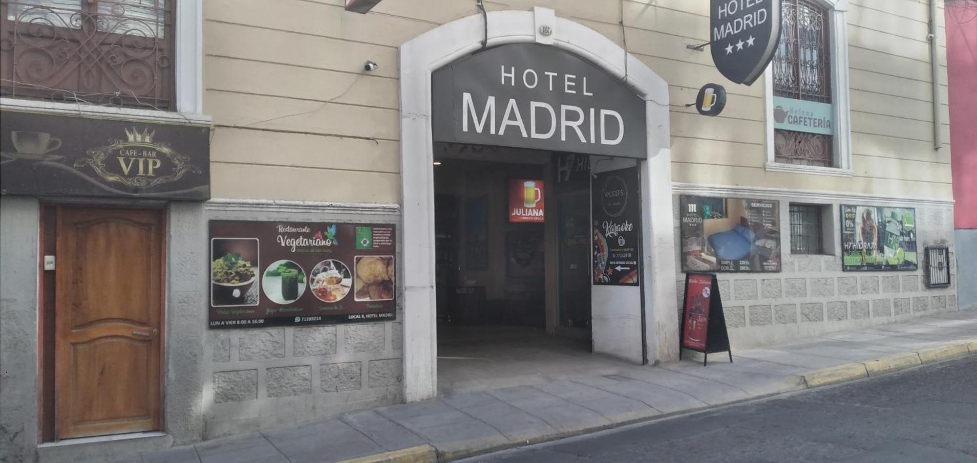 Hotel Madrid ラパス エクステリア 写真